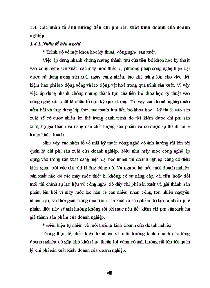 image for page Nghiên cứu về chi phí sản xuất kinh doanh của doanh nghiệp