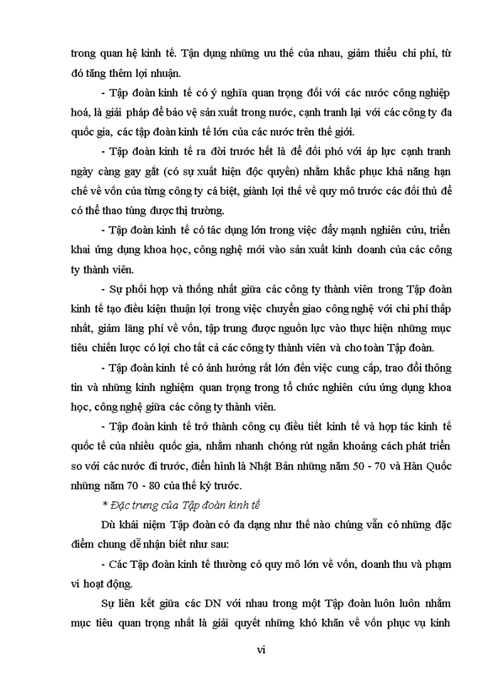 image for page Mô hình tập đoàn kinh tế tại việt nam