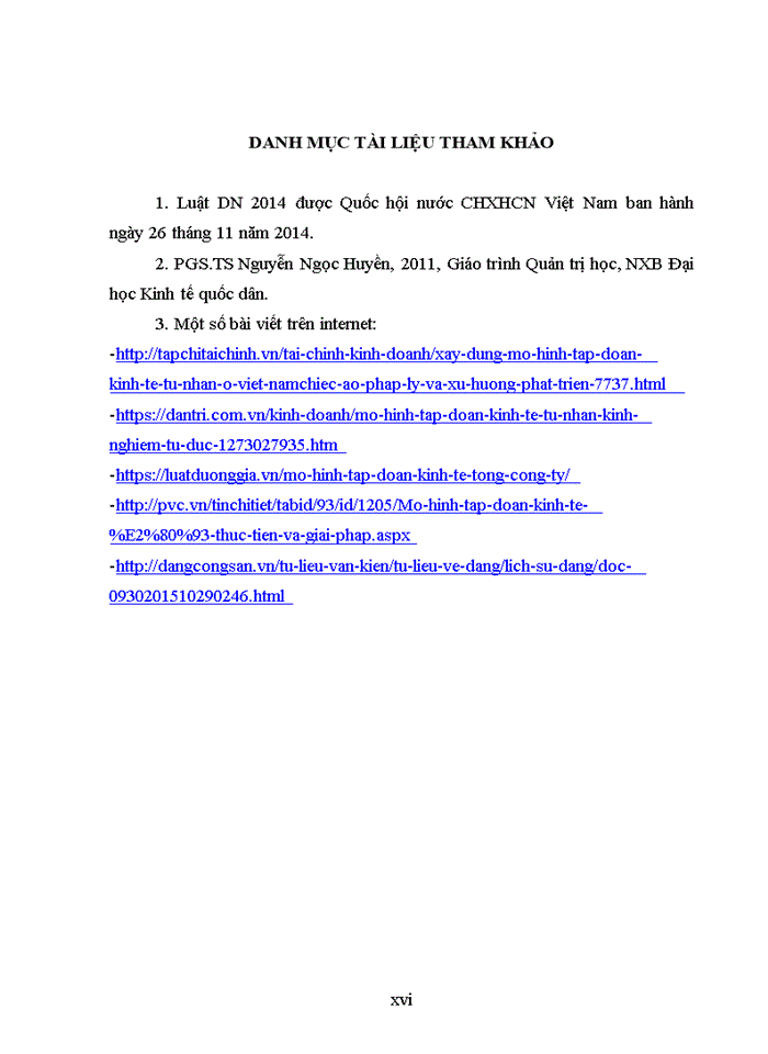 image for page Mô hình tập đoàn kinh tế tại việt nam