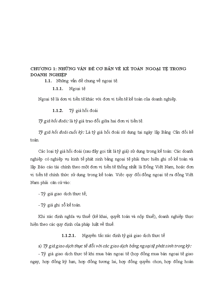 image for page Kế toán ngoại tệ trong doanh nghiệp