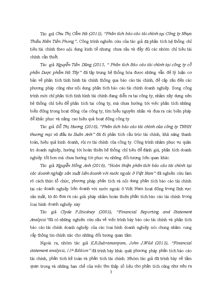 image for page Hoàn thiện phân tích báo cáo tài chính tại các doanh nghiệp sản xuất  rượu trên địa bàn thành phố Hà nội