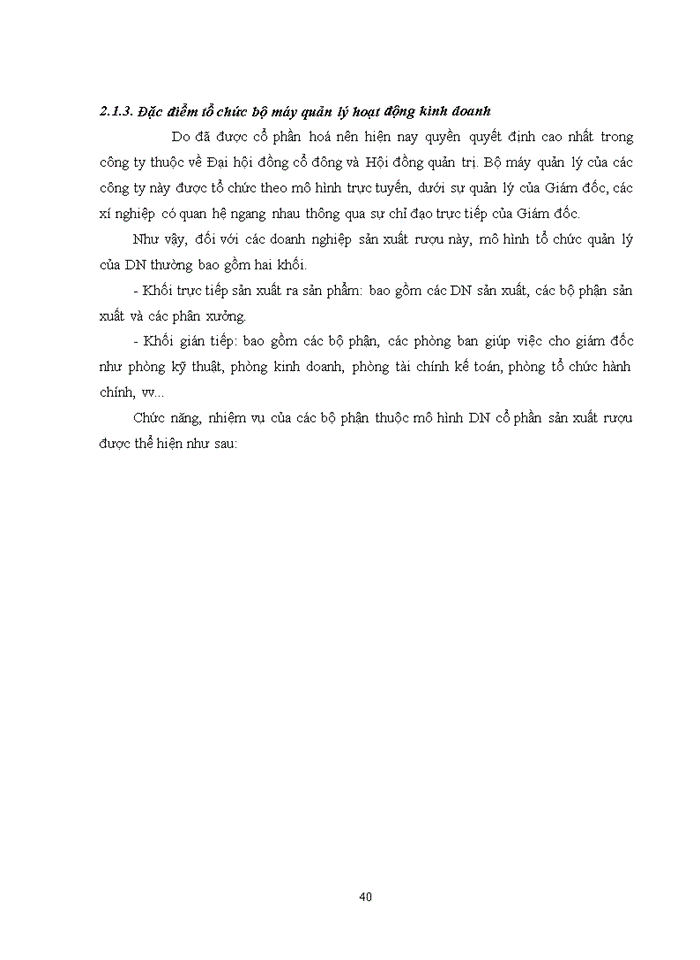 image for page Hoàn thiện phân tích báo cáo tài chính tại các doanh nghiệp sản xuất  rượu trên địa bàn thành phố Hà nội