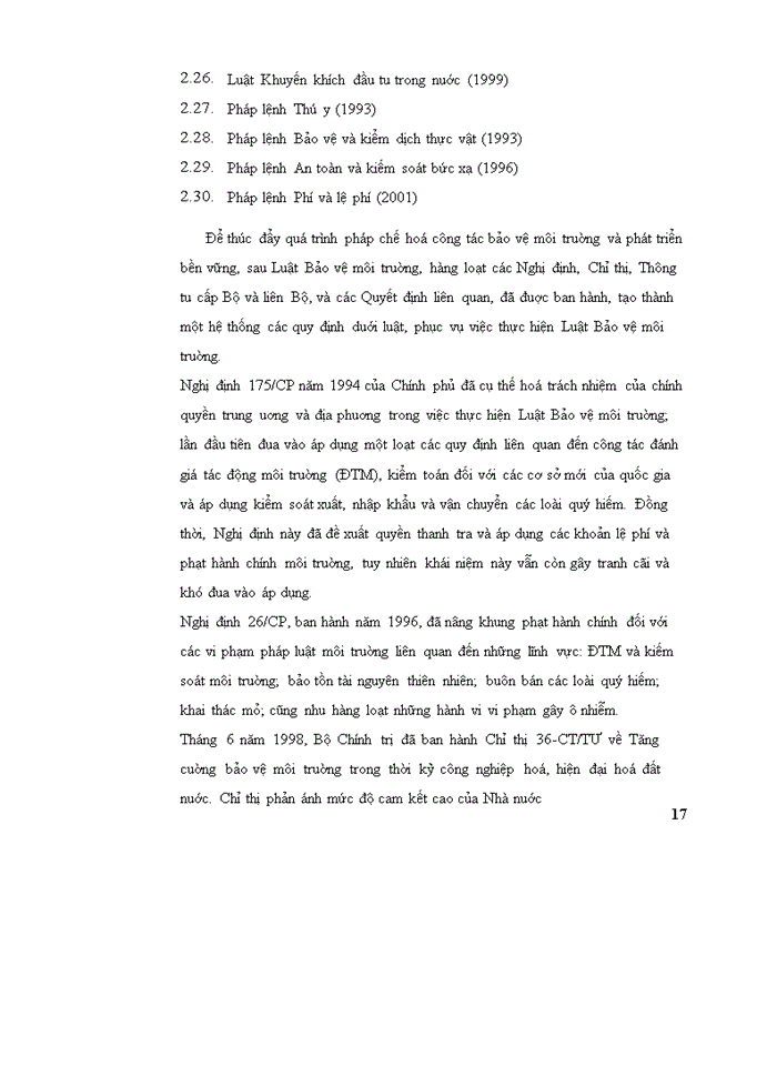 image for page Quá trình hình thành và phát triển của pháp luật bảo vệ môi trường ở việt nam