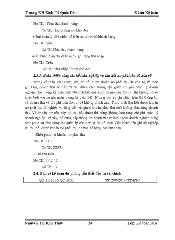 image for page Kế toán các khoản dự phòng trong doanh nghiệp Việt Nam hiện nay