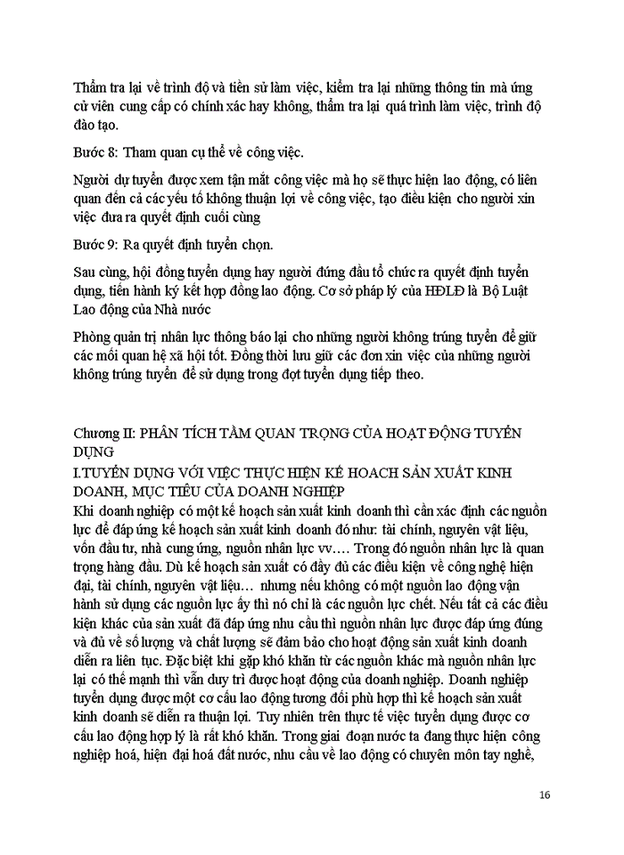 image for page Tuyển dụng là hoạt động then chốt của quản trị nhân lực trong mọi tổ chức