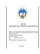 Giải quyết tranh chấp trong thương mại quốc tế theo thủ tục trọng tài và liên hệ thực tiễn của các doanh nghiệp Việt Nam