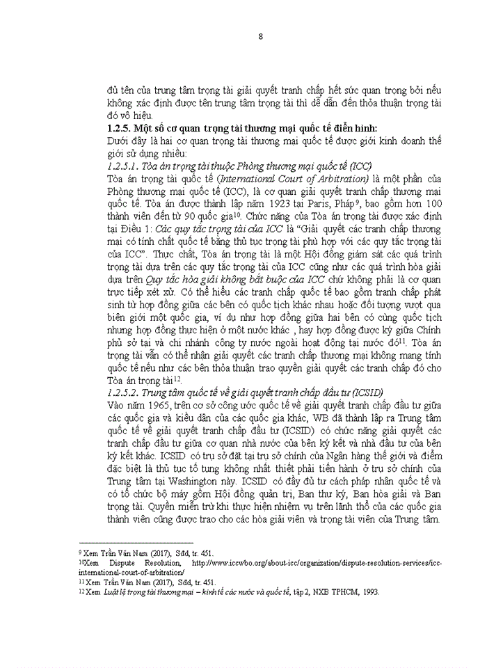 image for page Giải quyết tranh chấp trong thương mại quốc tế theo thủ tục trọng tài và liên hệ thực tiễn của các doanh nghiệp Việt Nam