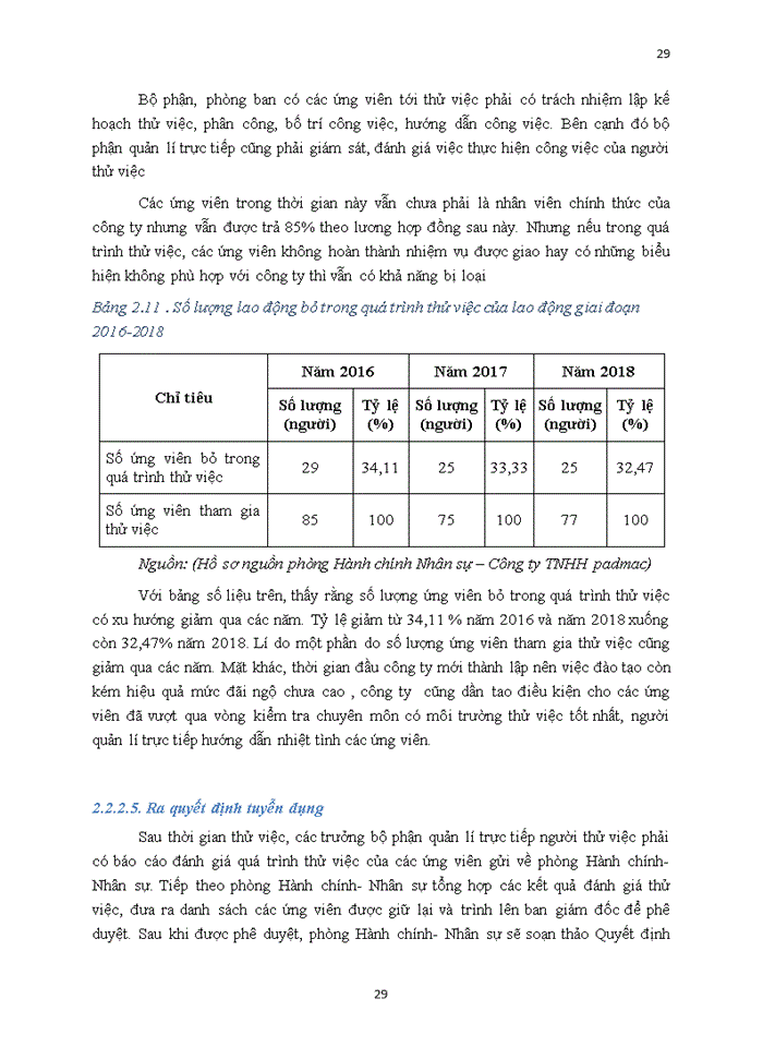 image for page Hoàn thiện công tác tuyển dụng tại công ty TNHH PADMAC
