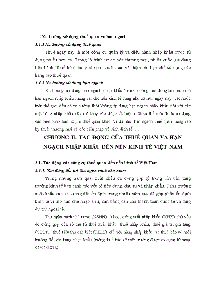 image for page Giải pháp nhằm nâng cao hiệu quả sử dụng công cụ thuế quan và hạn ngạch nhập khẩu.