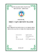 Hoàn thiện kế toán tiền lương và các khoản trích theo lương tại công ty tnhh công nghệ trí thành