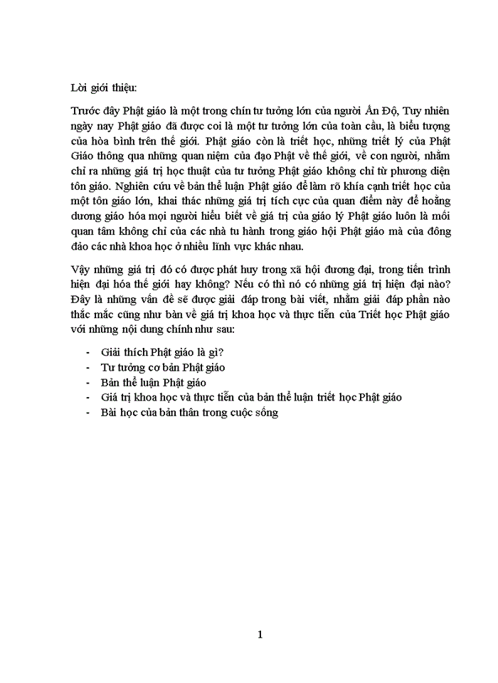 image for page Bàn về giá trị khoa học và thực tiễn của Triết học Phật giáo