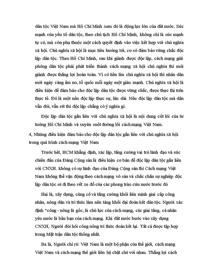 image for page Độc lập dân tộc gắn liền với Chủ nghĩa Xã hội