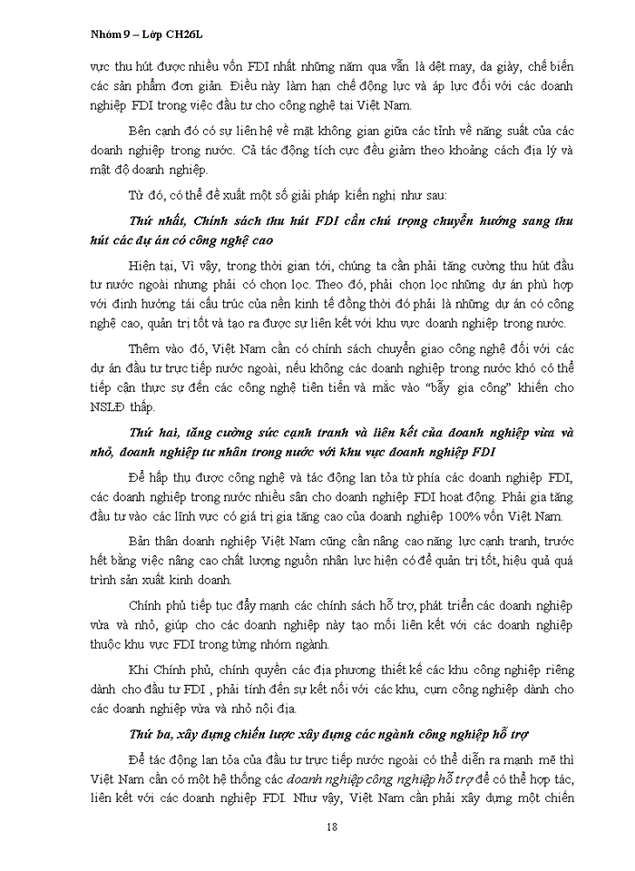 image for page tác động của đầu tư trực tiếp nước ngoài tới năng suất lao động của việt nam