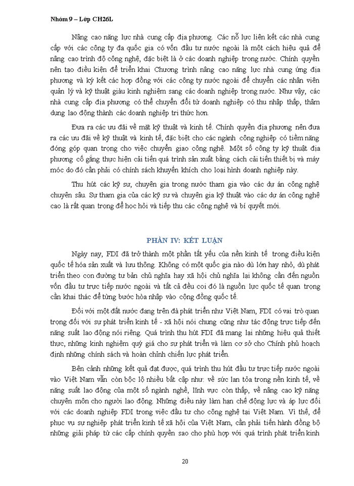 image for page tác động của đầu tư trực tiếp nước ngoài tới năng suất lao động của việt nam