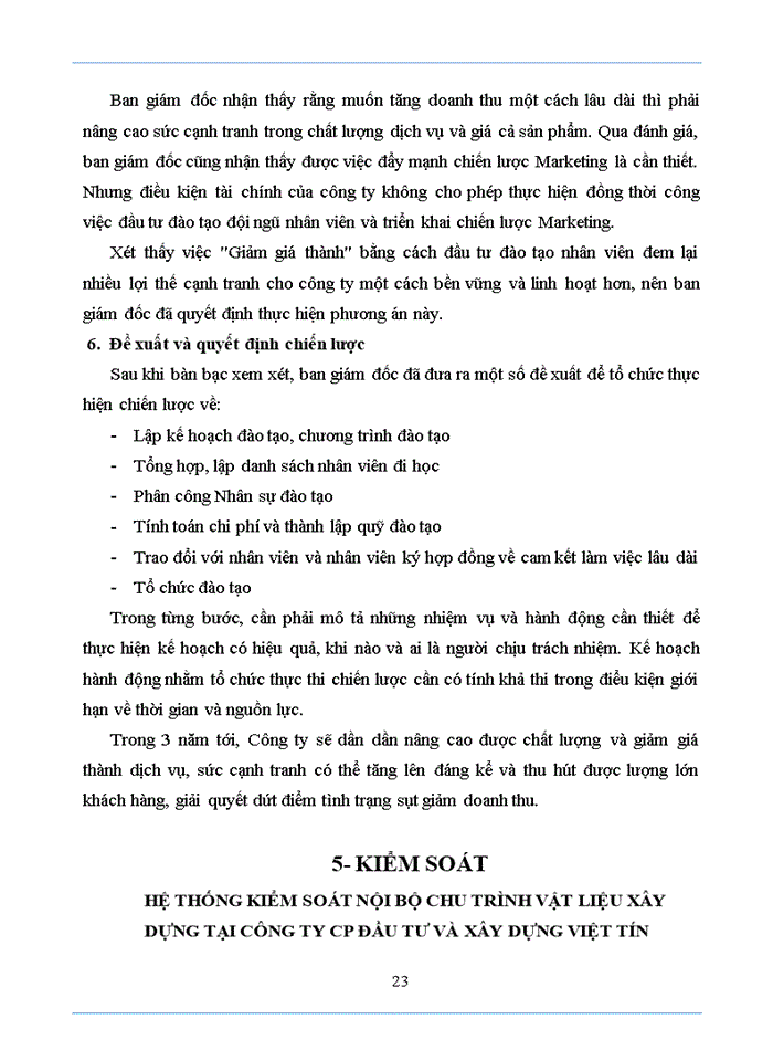 image for page Hệ thống kiểm soát nội bộ chu trình mua bán nguyên vật liệu xây dựng của  công ty cổ phần đầu tư và xây dựng việt tín