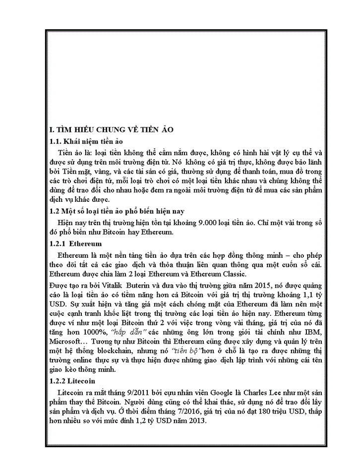 image for page Tìm hiểu về đồng bitcoin và vai trò của NHTW trong quản lý tiền ảo. liên hệ thực tiễn việt nam