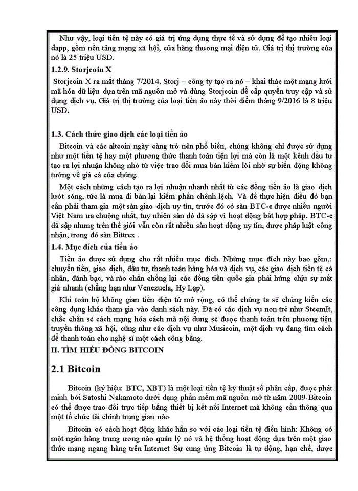 image for page Tìm hiểu về đồng bitcoin và vai trò của NHTW trong quản lý tiền ảo. liên hệ thực tiễn việt nam