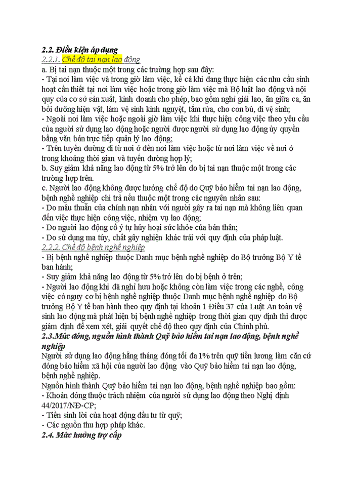 image for page Giải pháp và kiến nghị về chế độ bảo hiểm xã hội tai nạn lao động - bệnh nghề nghiệp.