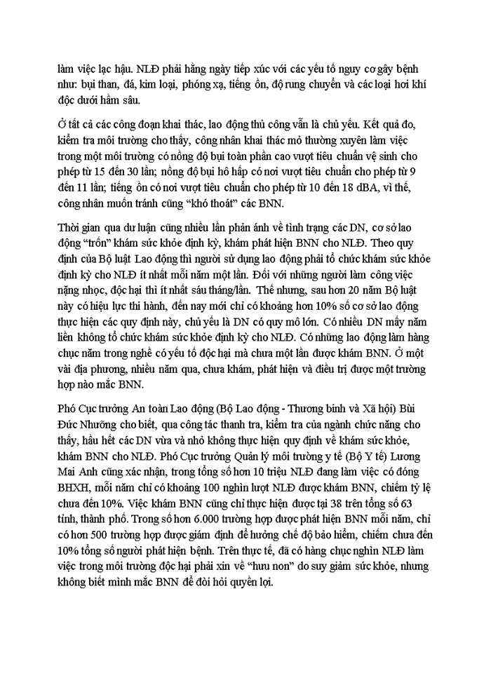 image for page Giải pháp và kiến nghị về chế độ bảo hiểm xã hội tai nạn lao động - bệnh nghề nghiệp.