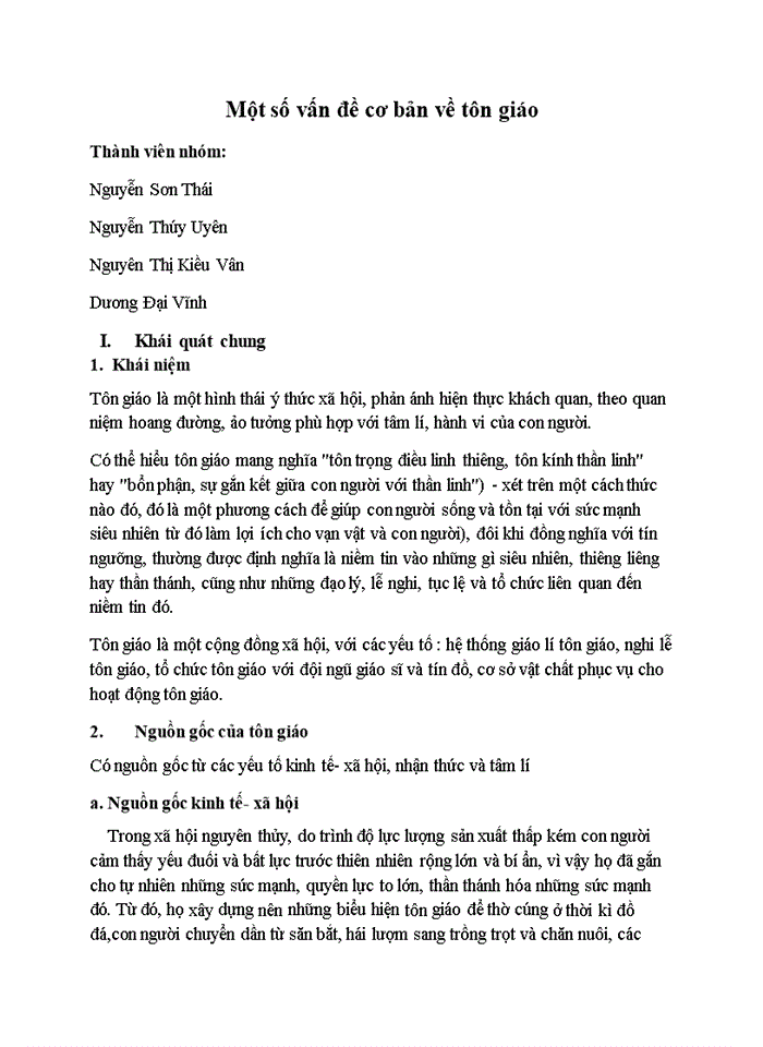 image for page Một số vấn đề cơ bản về tôn giáo