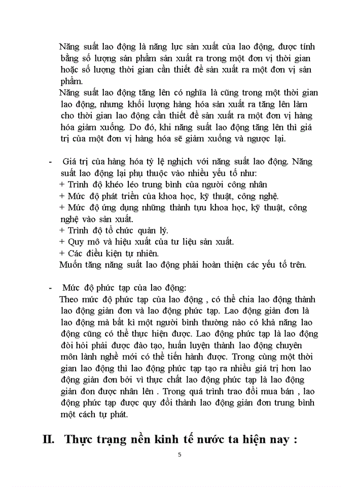image for page Lý luận về giá trị hàng hóa và vận dụng lý luận này trong nâng cao sức cạnh tranh của nền kinh tế Việt Nam hiện nay