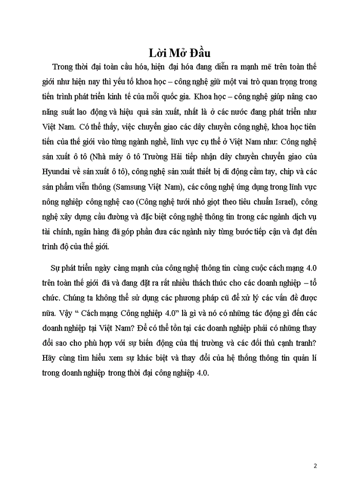 image for page Hệ thống thông tin quản lí thời đại công nghệ 4.0