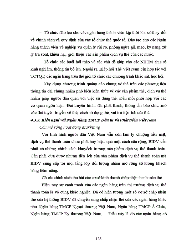 image for page Phát triển dịch vụ thẻ thanh toán tại Ngân hàng TMCP Đầu tư và Phát triển Việt Nam – Chi nhánh Hà Nội