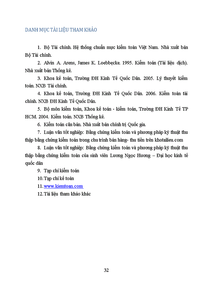 image for page Kỹ thuật thu thập bằng chứng trong Kiểm toán chu trình bán hang thu tiền do Kiểm toán độc lập thực hiện