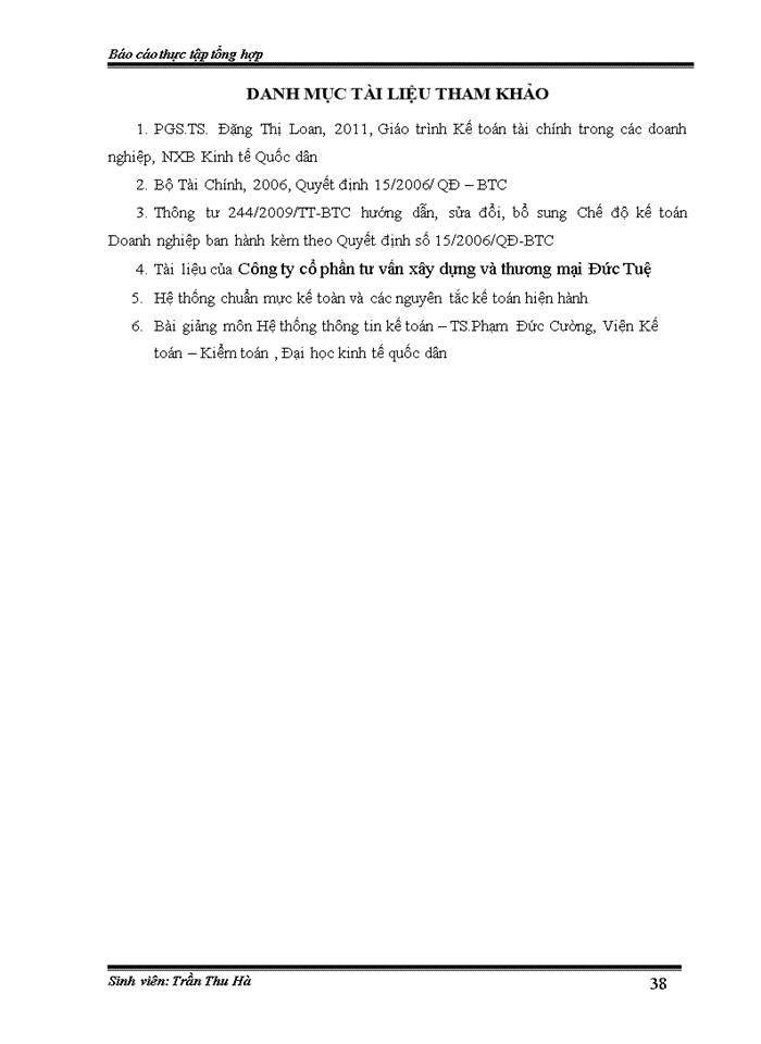 image for page Đánh giá về tình hình tổ chức hạch toán kế toán tại Công ty cổ phần tư vấn xây dựng và thương mại Đức Tuệ