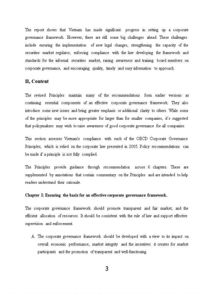 image for page Assignment about the comparison between G20/OECD Principles of corporate governance and corporate law