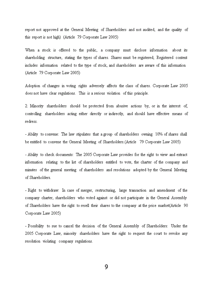 image for page Assignment about the comparison between G20/OECD Principles of corporate governance and corporate law