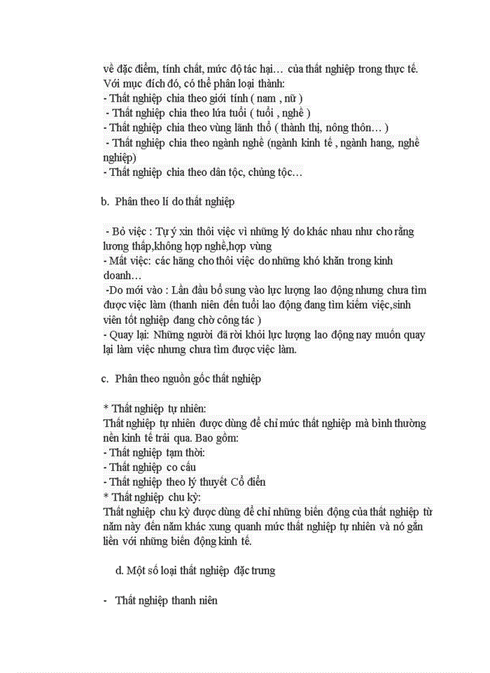 image for page Lý luận của chủ nghiã Mác- Lênin về thất nghiệp và vận dụng ở Việt Nam