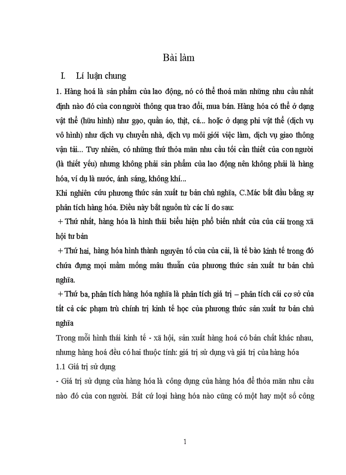 image for page Phân tích hàng hóa nghĩa là phân tích giá trị – phân tích cái cơ sở của tất cả các phạm trù chính trị kinh tế học