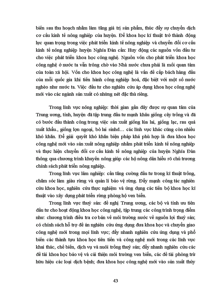 image for page Giải pháp thúc đẩy chuyển dịch cơ cấu sử dụng đất trên địa bàn huyện Nghĩa Đàn, tỉnh Nghệ An