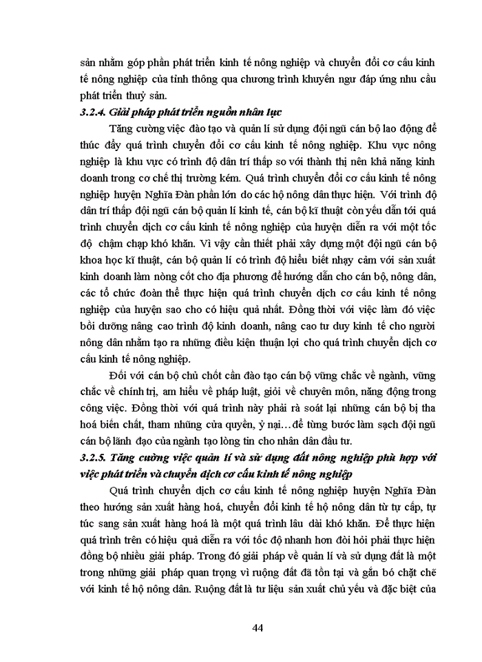 image for page Giải pháp thúc đẩy chuyển dịch cơ cấu sử dụng đất trên địa bàn huyện Nghĩa Đàn, tỉnh Nghệ An