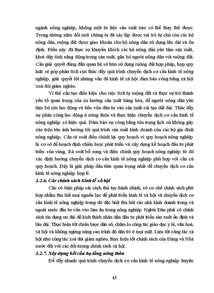 image for page Giải pháp thúc đẩy chuyển dịch cơ cấu sử dụng đất trên địa bàn huyện Nghĩa Đàn, tỉnh Nghệ An