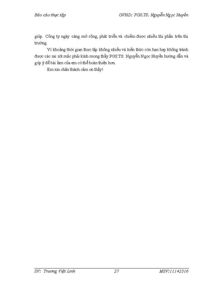 image for page Ưu điểm và hạn chế chủ yếu trong hoạt động kinh doanh và quản trị kinh doanh của Công ty TNHH Hải Yến