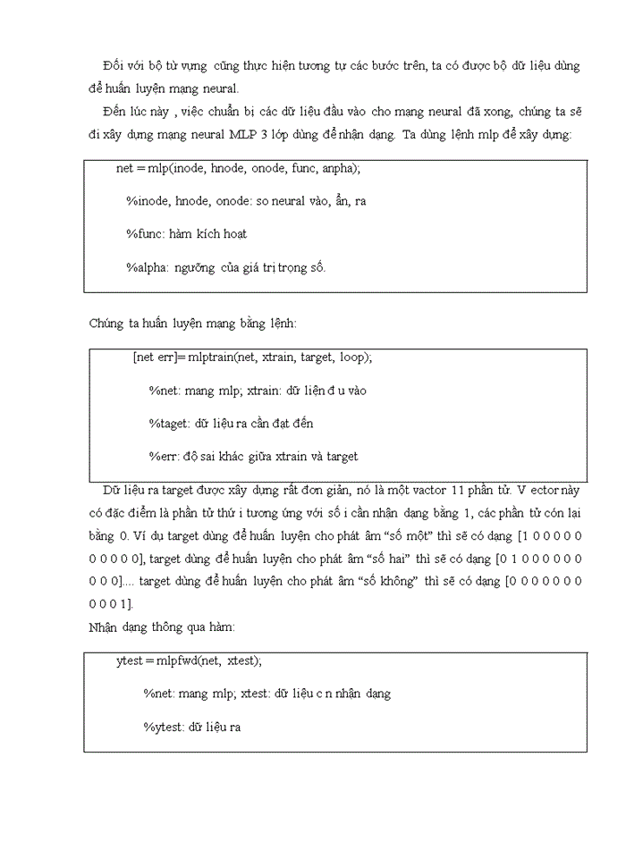 image for page Xây dựng hệ thống nhận dạng tiếng nói bằng mạng Nơron trong Matlab