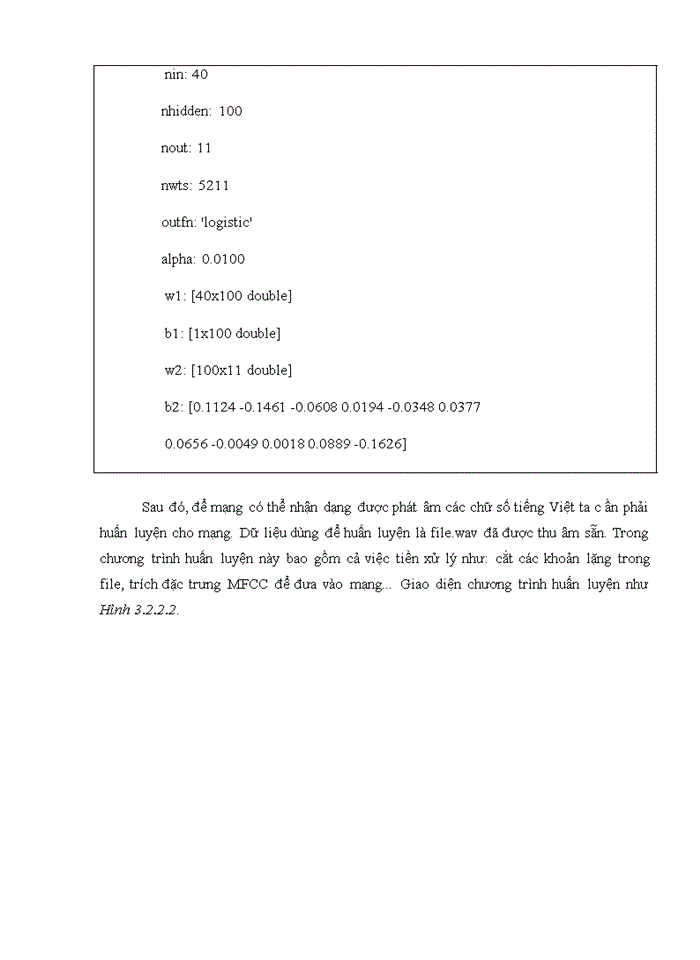 image for page Xây dựng hệ thống nhận dạng tiếng nói bằng mạng Nơron trong Matlab