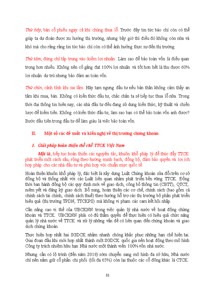 image for page Thực trạng hoạt động đầu tư trên thị trường chứng khoán thứ cấp Việt Nam hiện nay