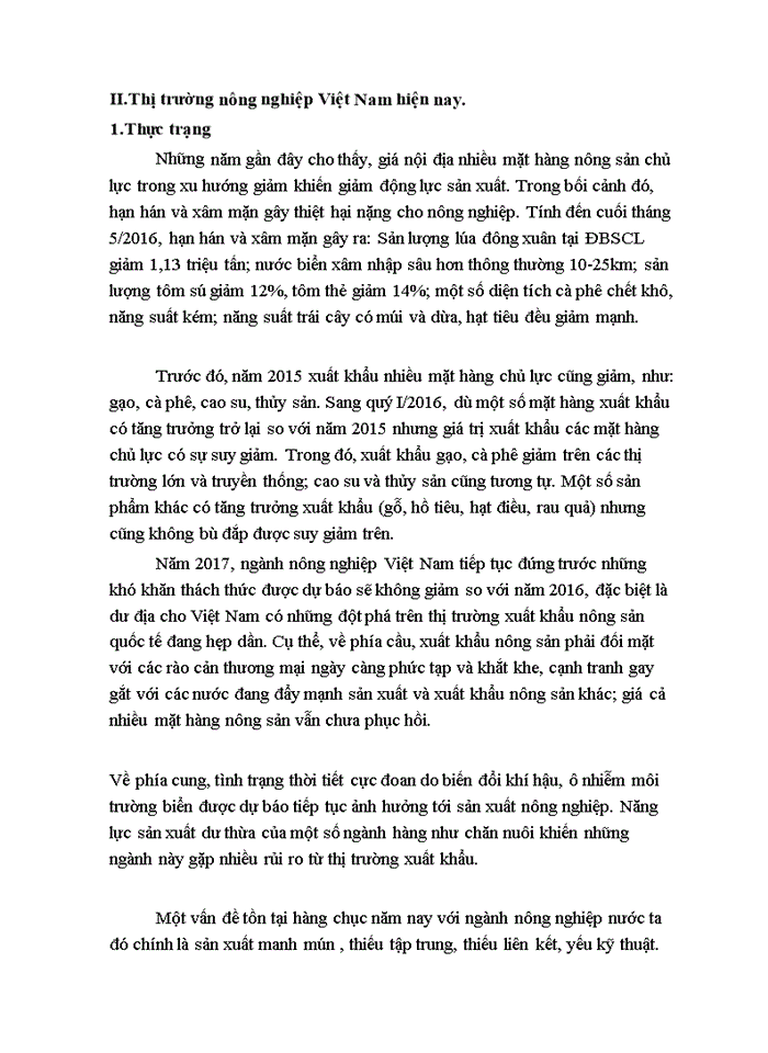 image for page Thực hiện tốt chiến lược hội nhập vào thị trường nông nghiệp thế giới.