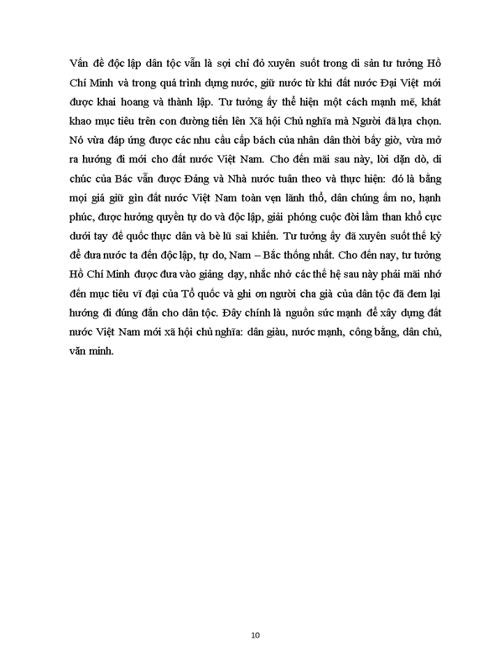 image for page Độc lập dân tộc gắn liền với Chủ nghĩa Xã hội