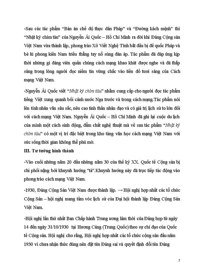 image for page Quá trình hình thành và phát triển tư tưởng hồ chí minh giai đoạn 1930 – 1945