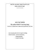 Tỷ giá hối đoái và chính sách tỷ giá hối đoái ở Việt Nam