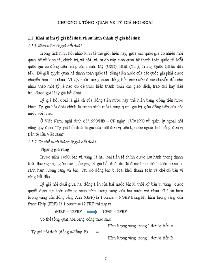image for page Tỷ giá hối đoái và chính sách tỷ giá hối đoái ở Việt Nam