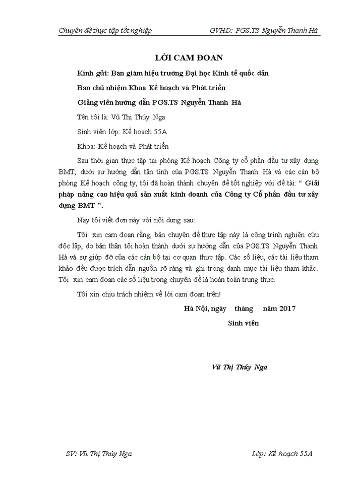 image for page Giải pháp nâng cao hiệu quả sản xuất kinh doanh của Công ty Cổ phần đầu tư xây dựng BMT