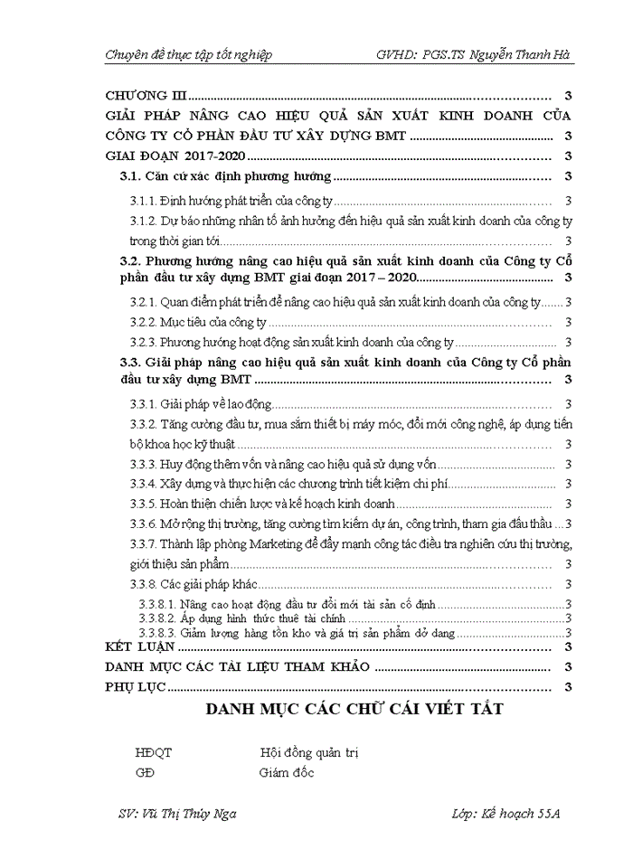 image for page Giải pháp nâng cao hiệu quả sản xuất kinh doanh của Công ty Cổ phần đầu tư xây dựng BMT