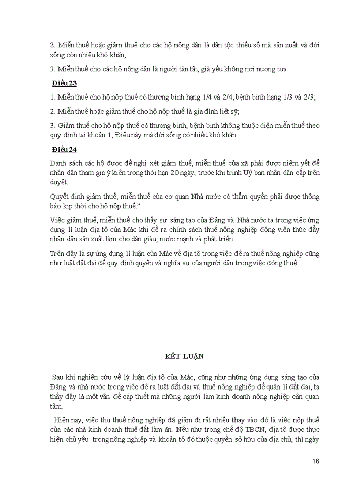 image for page Lý luận về địa tô và sự vận dụng vào chính sách đất đai ở Việt Nam hiện nay