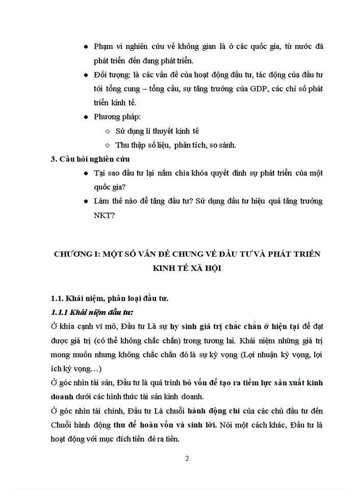 image for page Phân tích luận điểm: “đầu tư là yếu tố quyết định tới sự phát triển và là chìa khóa cho sự tăng trưởng của mọi quốc gia.”