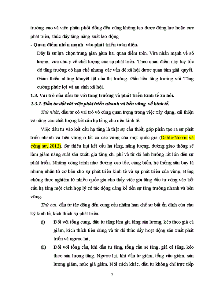 image for page Phân tích luận điểm: “đầu tư là yếu tố quyết định tới sự phát triển và là chìa khóa cho sự tăng trưởng của mọi quốc gia.”